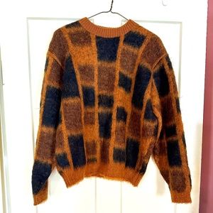 Vintage Men’s Medium Wool and Mohair Sweater